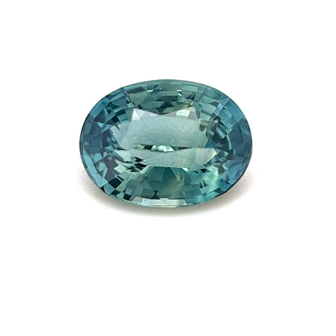 Teal Sapphire Madagascar 1.04ct Oval