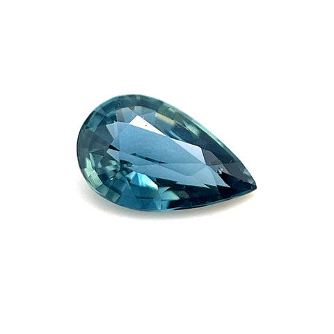 Teal Sapphire Madagascar 0.70ct Pear