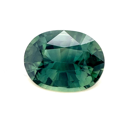 Teal Sapphire Madagascar 1.16ct Oval