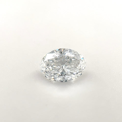 GIA Oval Diamond 0.72ct E Si1