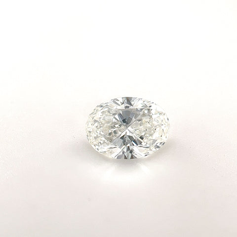 GIA Oval Diamond 0.75ct F Si1