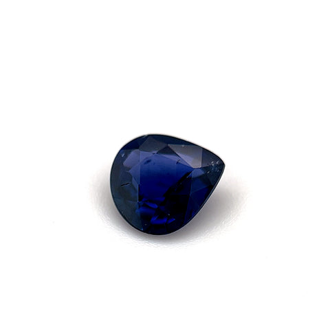 Blue Sapphire 0.86ct Pear