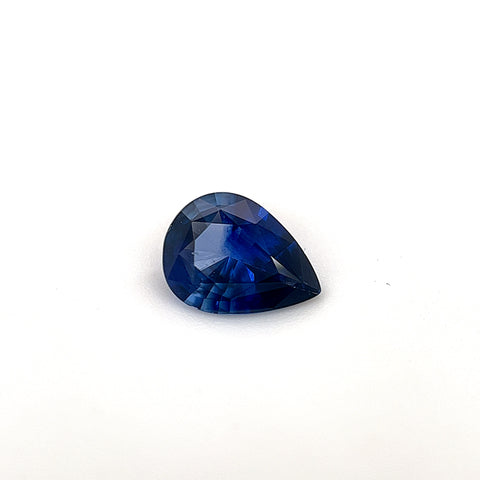 Blue Sapphire 0.72ct Pear