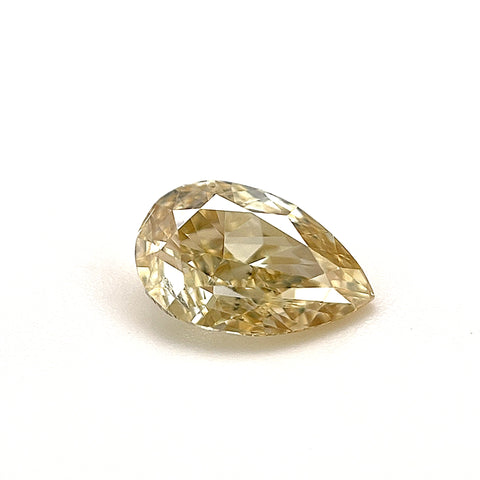 Natural Fancy Brownish Yellow 1.00ct Pear