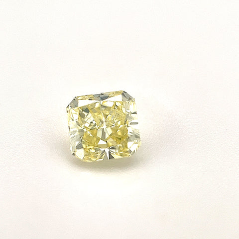 Natural Fancy Yellow 0.50ct Radiant