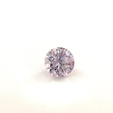 Natural Fancy Purple Pink 0.17ct Round