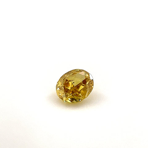 Natural Fancy Deep Yellow 0.26ct Oval