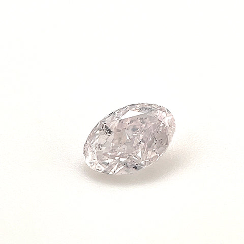 Natural Very Light Pink 0.30ct Oval