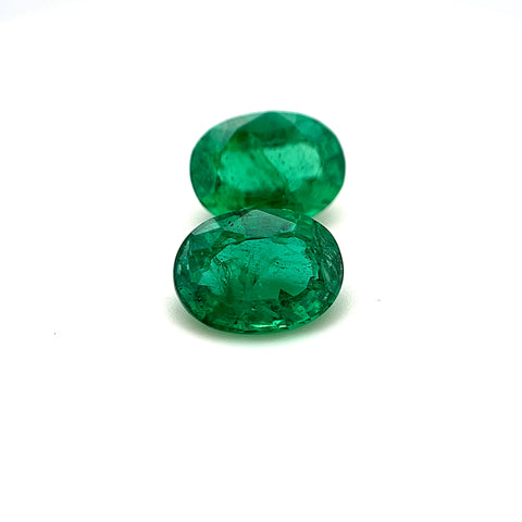 Emerald 2.46cts Ovals