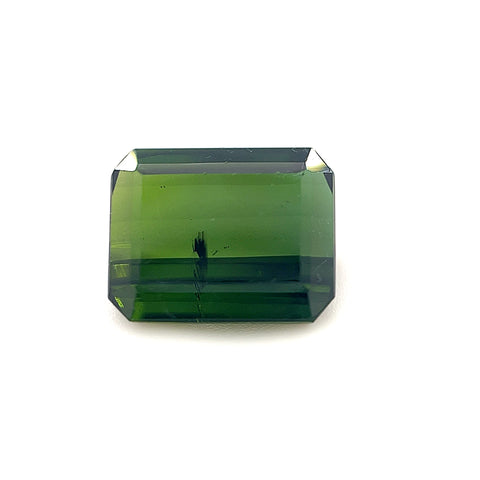 Green Tourmaline 3.55ct Octagonal