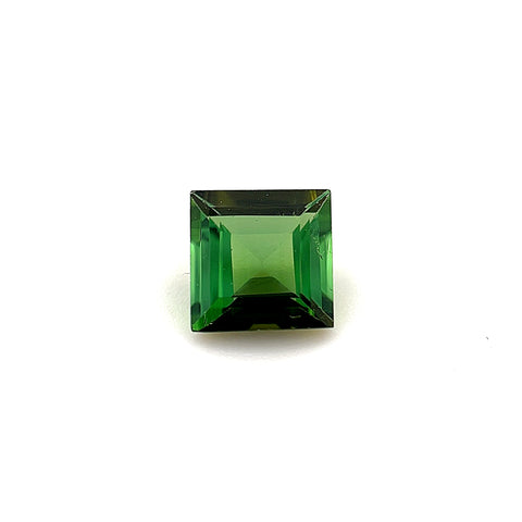 Green Tourmaline 1.03ct Princess