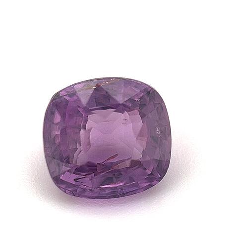 Purple Sapphire 1.78ct Cushion