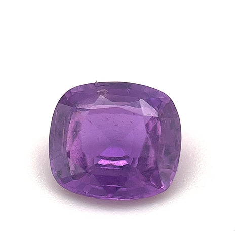 Purple Sapphire 1.67ct Cushion