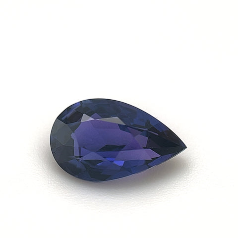 Violet Sapphire 1.22ct Pear