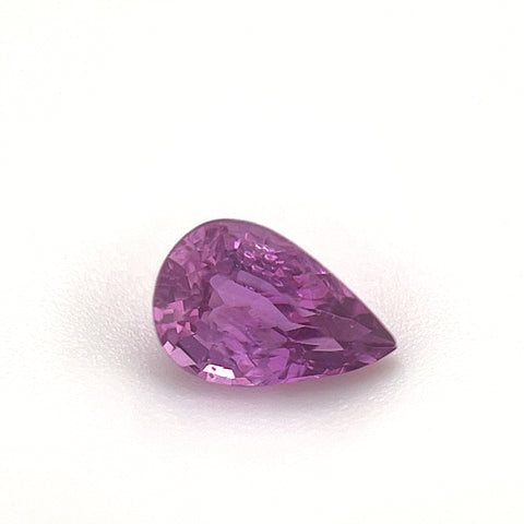 Pink Sapphire 0.54ct Pear