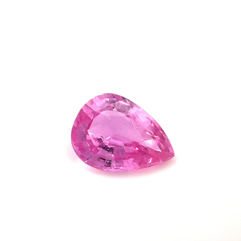 Pink Sapphire 1.14ct Pear