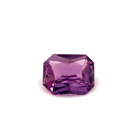 Purple Sapphire 0.85ct Octagonal