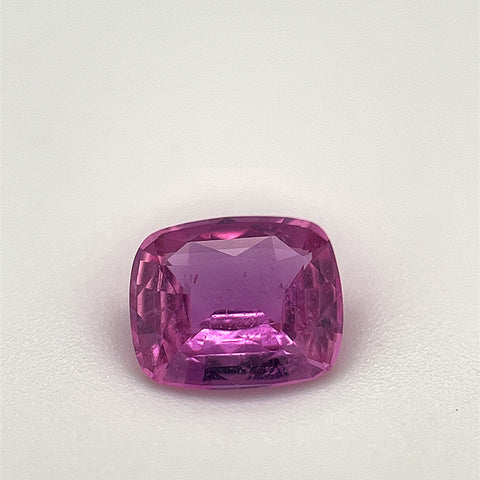 Pink Sapphire 1.02ct Cushion