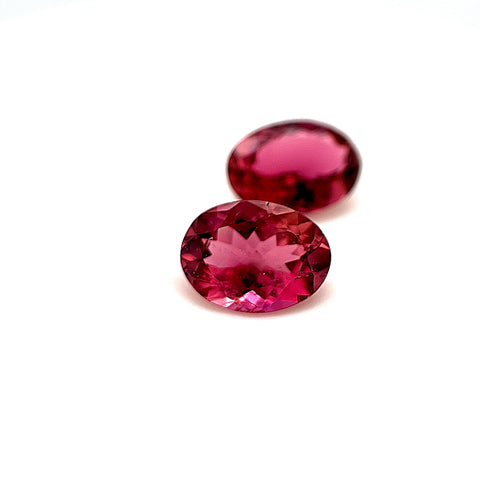 Pink Tourmaline 2.00cts Oval Pair