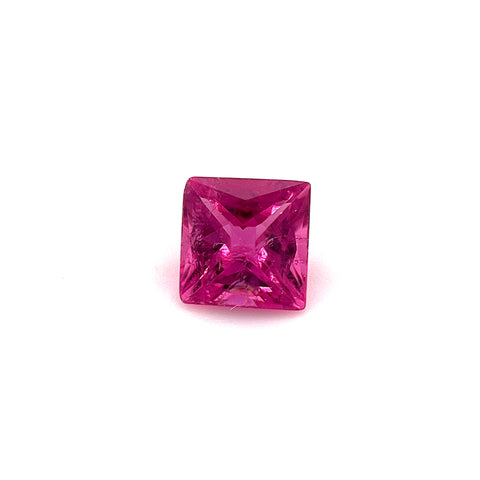 Pink Tourmaline 0.79ct Princess