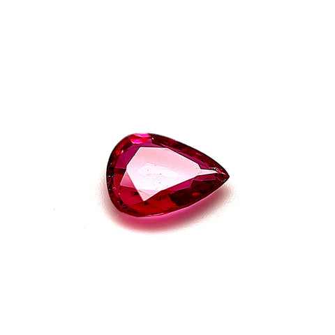 Ruby 0.71ct Pear