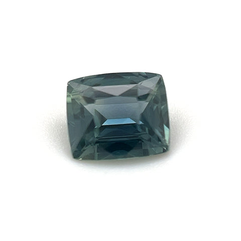 Teal Sapphire 0.89ct Cushion