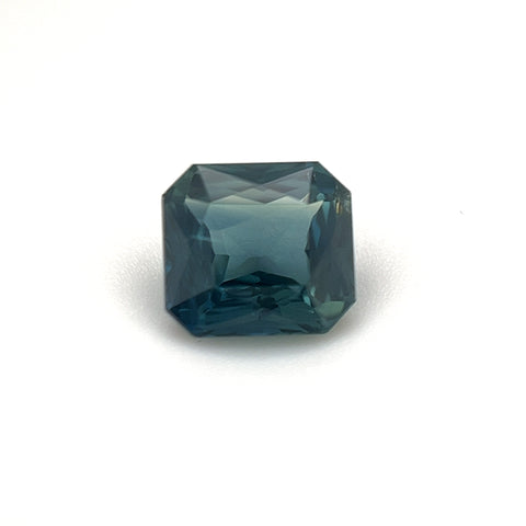 Teal Sapphire 1.13ct Square Octagonal