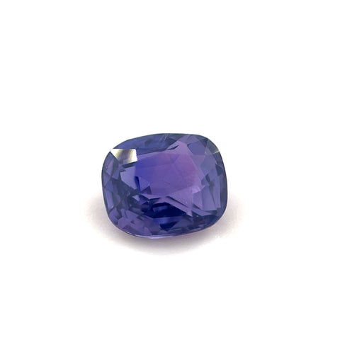 Violet Sapphire 1.04ct Cushion