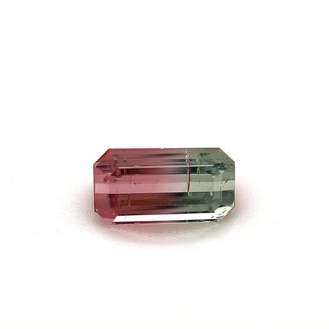 Watermelon Tourmaline 1.42ct Octagonal