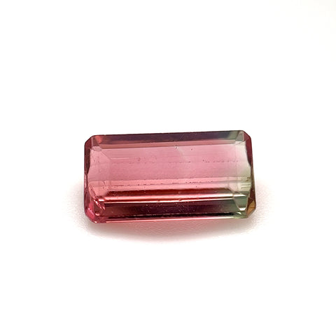 Watermelon Tourmaline 1.86ct Octagonal