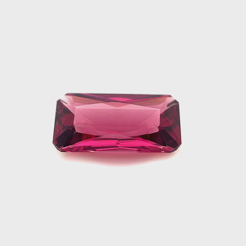 Rhodolite Garnet 3.71ct Octagonal