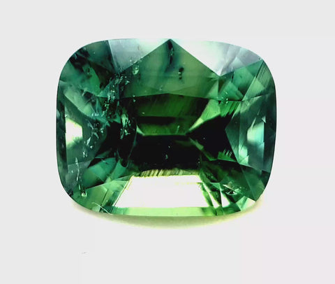 Green Sapphire 5.00ct Cushion
