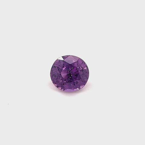 Purple Sapphire 0.96ct Oval