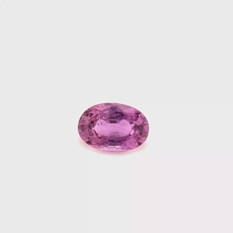Purple/Pink Sapphire 0.62ct Oval