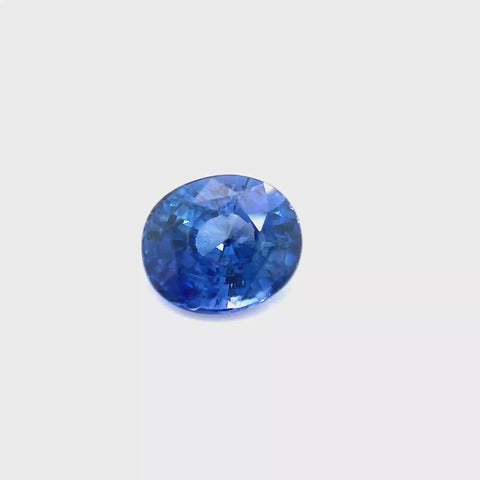 Blue Ceylon Oval Sapphire 1.56ct