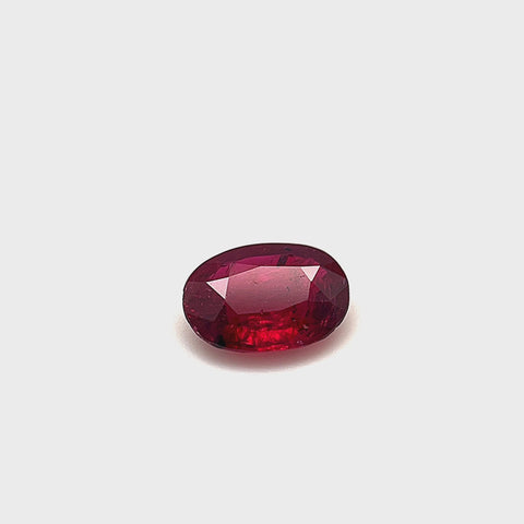 Ruby 0.55ct Oval