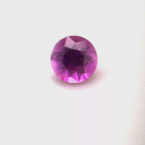 Fine Pink Moda Sapphire 0.49ct Round