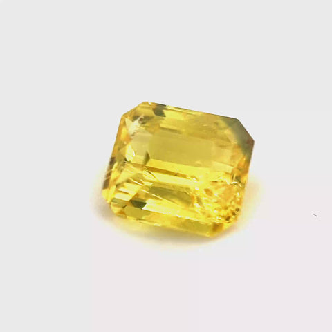 Yellow Sapphire 2.02ct Octagonal