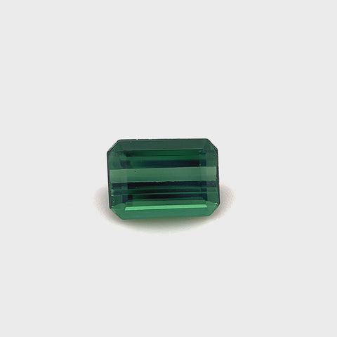 Green Tourmaline 1.01ct Octagonal