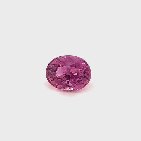 Pink Sapphire 0.93ct Oval