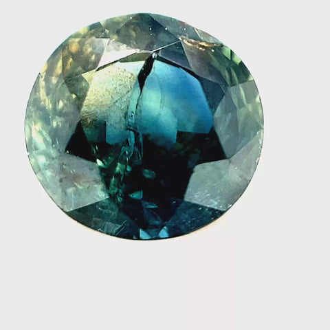 Teal Sapphire 2.56ct Round