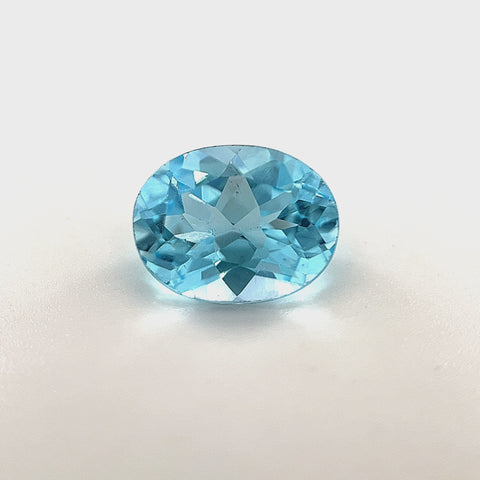 Blue Topaz 2.39ct Oval