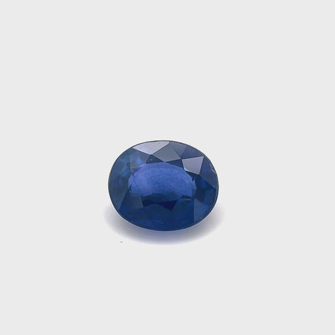 Blue Sapphire 0.95ct Oval