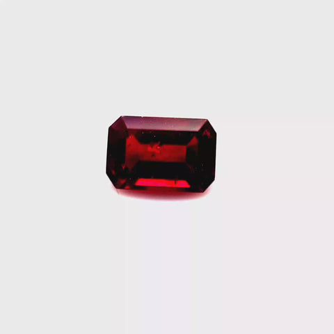 Ruby 0.98ct Octagonal
