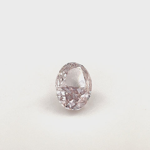 Natural Fancy Brown Pink 0.36ct Oval