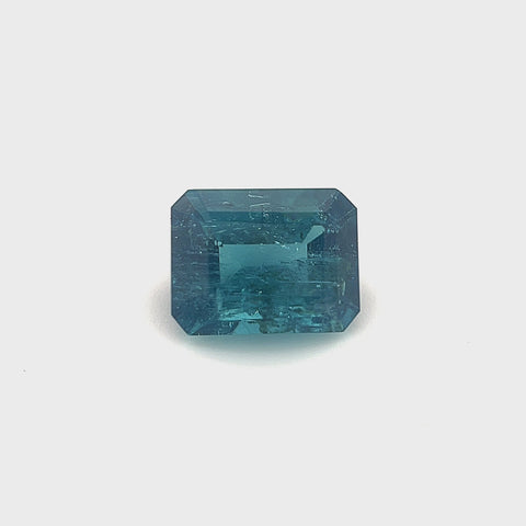 Blue Tourmaline 1.78ct Octagonal