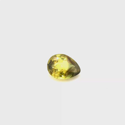 Yellow Sapphire 1.06ct Pear