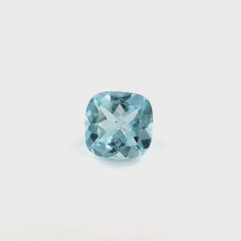 Aquamarine 0.72ct Cushion