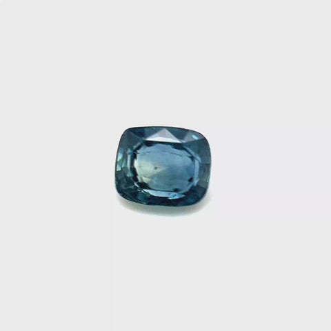 Teal Sapphire Sri Lanka 1.02ct Cushion