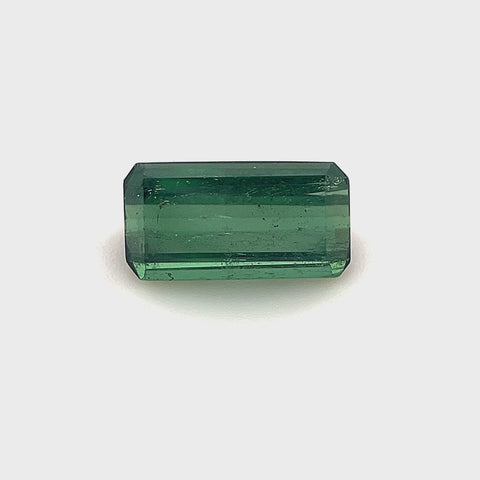 Green Tourmaline 1.04ct Octagonal